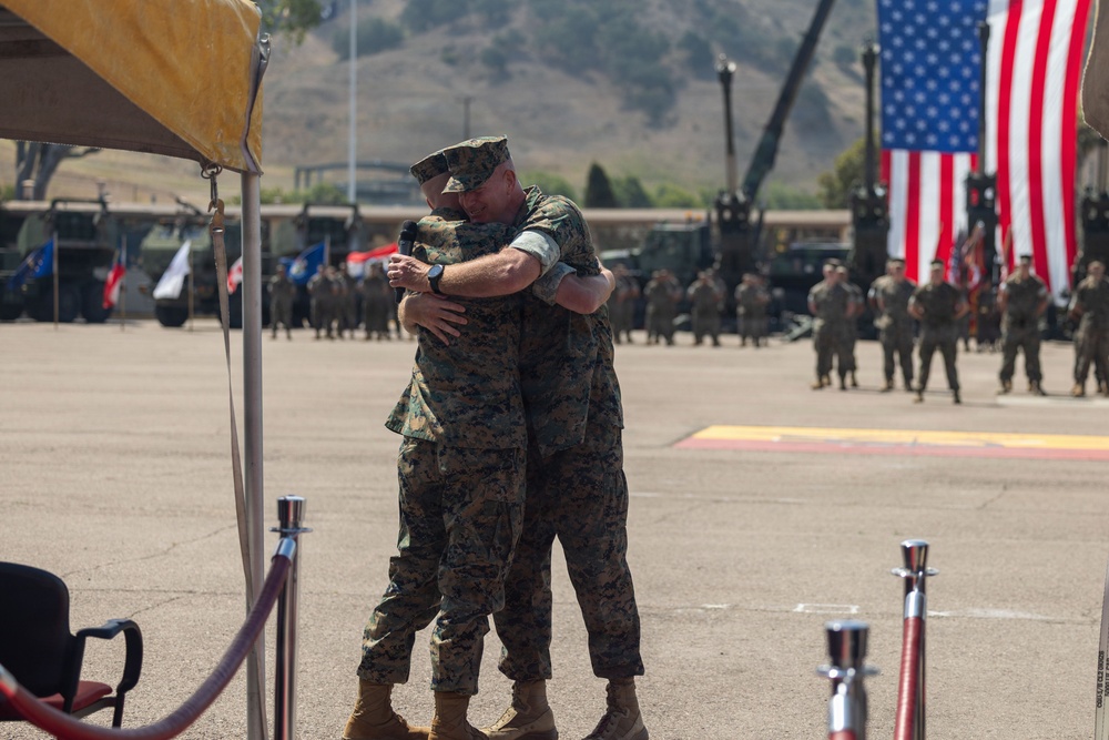 11th Marines hold change of command ceremony