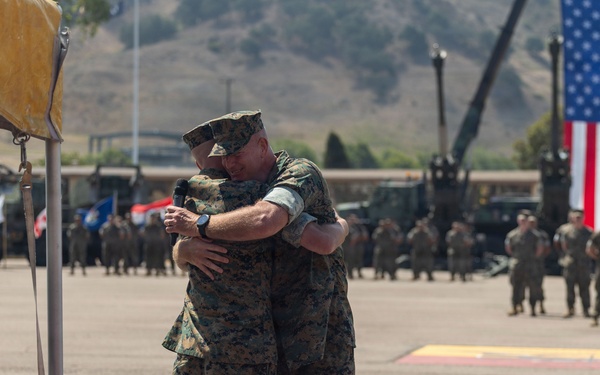 11th Marines hold change of command ceremony