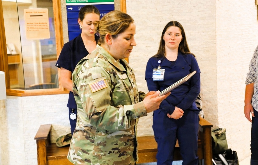 Fort McCoy Garrison commander health organization in Sparta for community partnership
