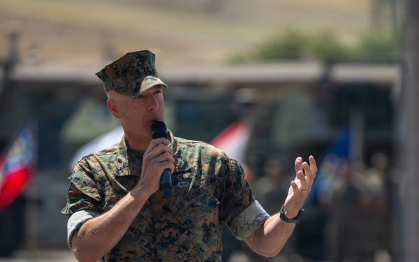 11th Marines hold change of command ceremony