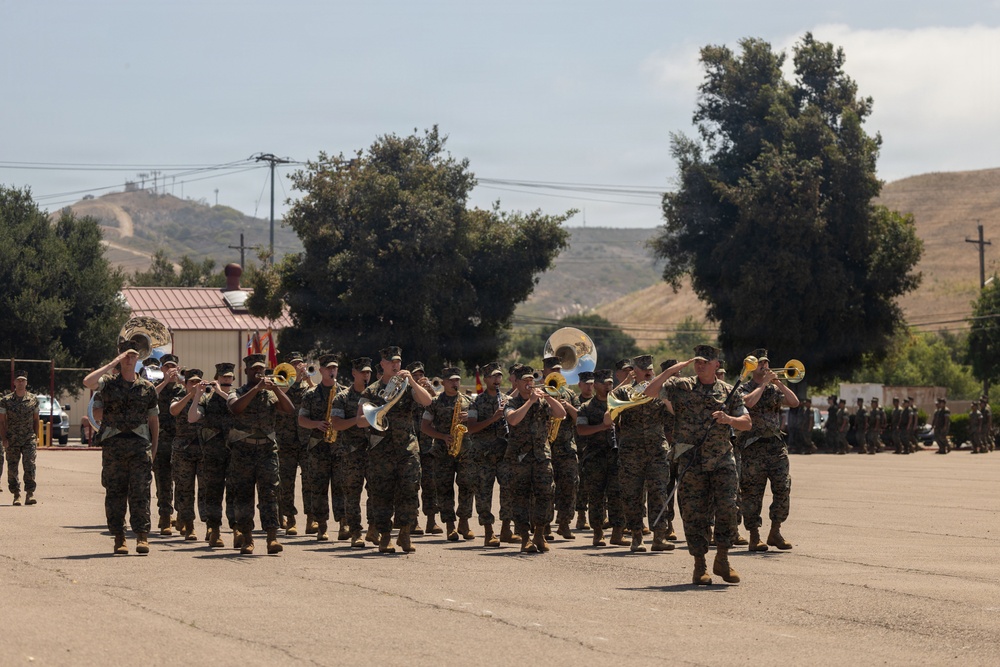 11th Marines hold change of command ceremony