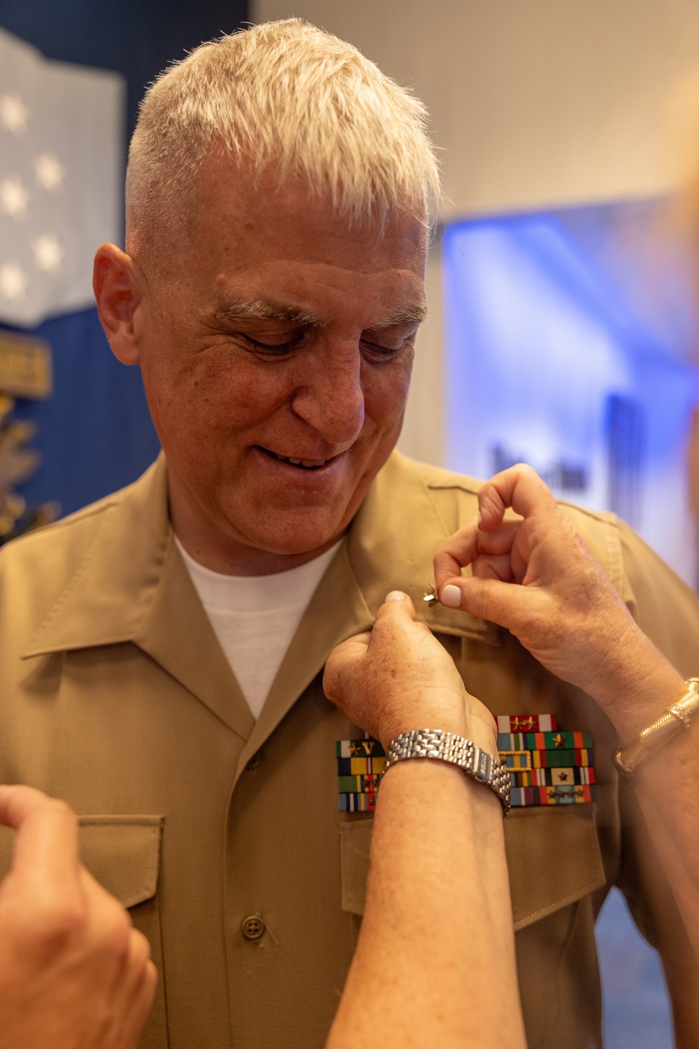 USMC Col. Seth Anderson Frocked to Brig. Gen.