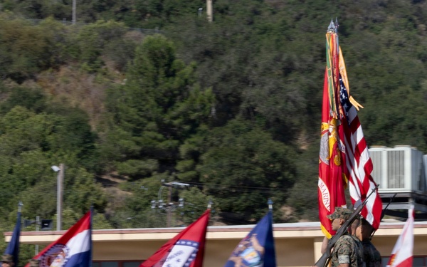 1st Battalion,1st Marine Regiment, hosts a relief and appointment ceremony