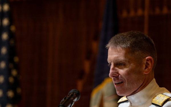 Rear Adm. Figanbaum Relieves Rear Adm.  Nash as Commander, Submarine Group 9