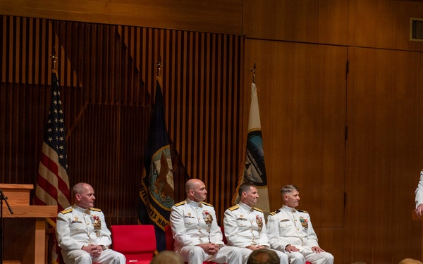 Rear Adm. Figanbaum Relieves Rear Adm.  Nash as Commander, Submarine Group 9