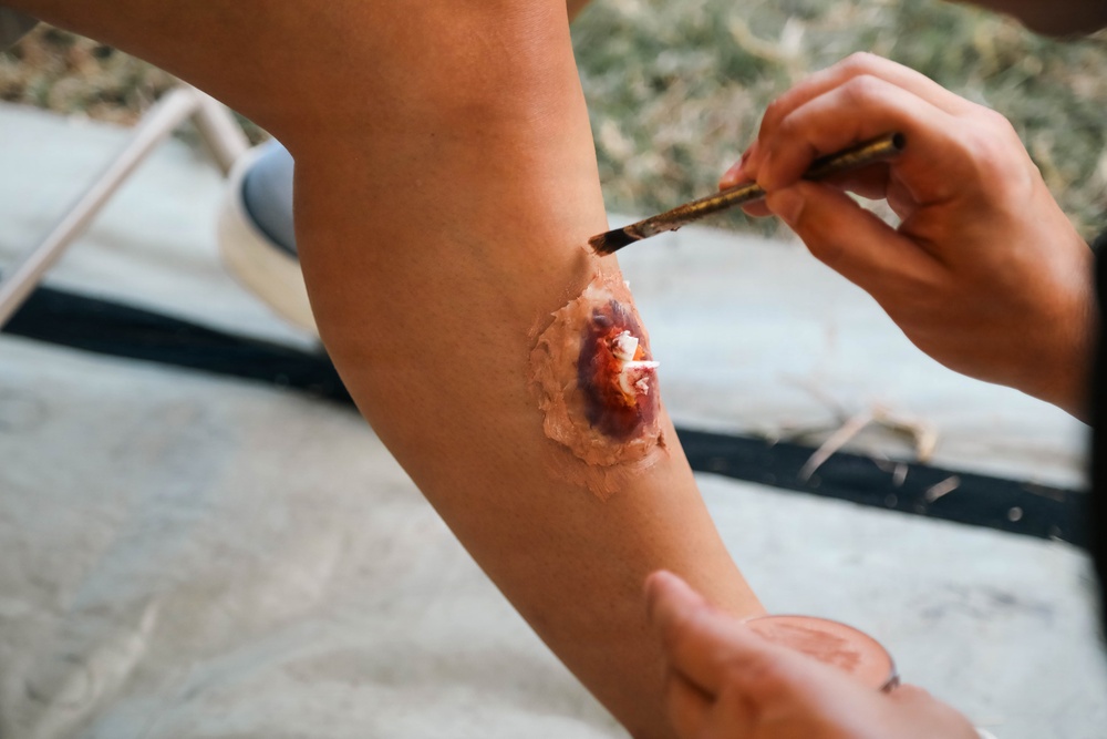U.S. Soldiers participate in a mass casualty exercise during RIMPAC 2026