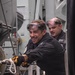Canadian Halifax-class frigate Regina participates in a replenishment at sea with HMNZS Aotearoa