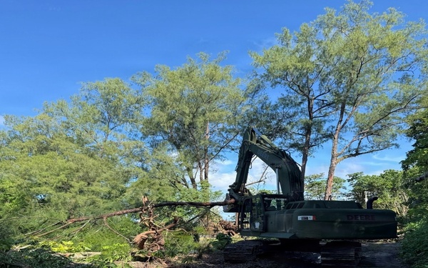MCED-P 26.1 used heavy equipment to prepare for future engineering projects