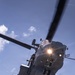 Canadian Halifax-class frigate Regina air department participates in hoisting exercises with Canadian Helicopter CH-144 Cyclone