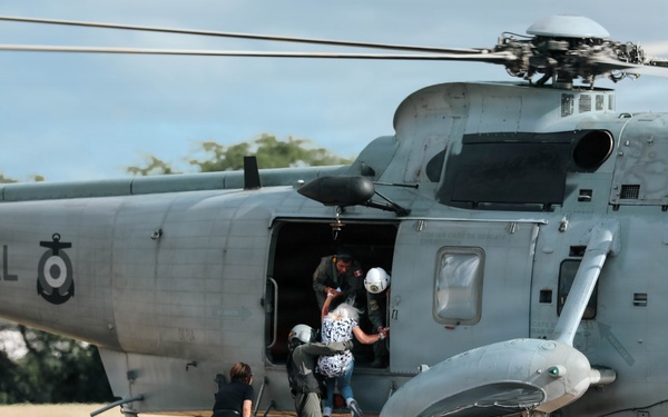 U.S. Army and partner nations participate in a full-scale mass casualty exercise during RIMPAC 2026