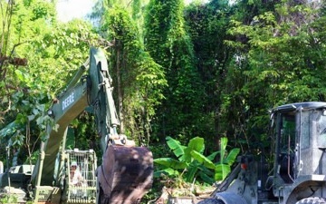 MCED-P 26.2 clears vegetation for future projects