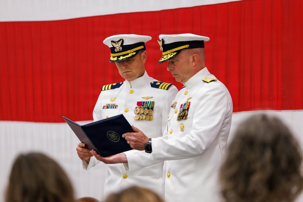 Coast Guard Air Station Sitka conducts change of command ceremony