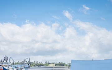 Undersea support vessel ADV Guidance arrives at Joint Base Pearl Harbor-Hickam during RIMPAC 2026