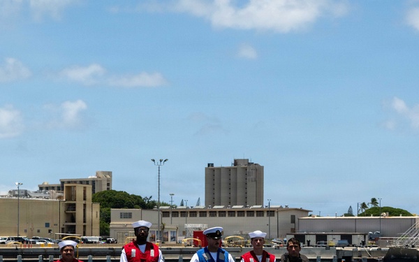 USS Jefferson City (SSN 759) Changes Homeport to Pearl Harbor