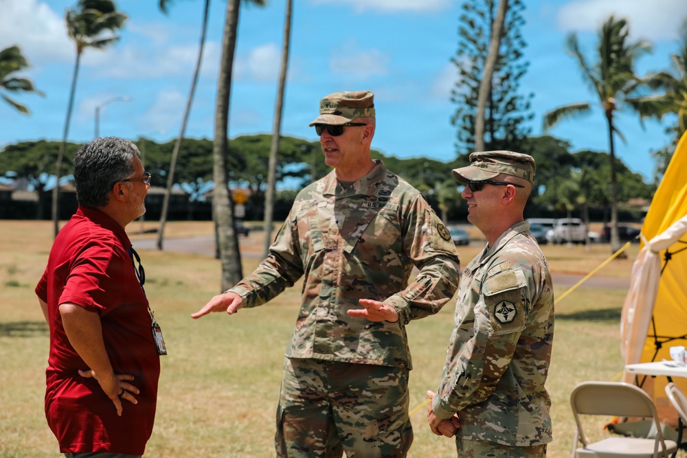 364th ESC command teams observe mass casualty training during RIMPAC 26