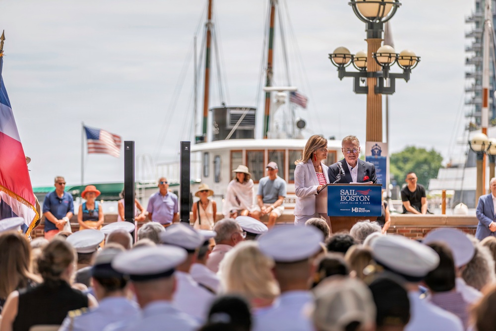 Sail Boston 2026 Opening Ceremony at Rowes Wharf