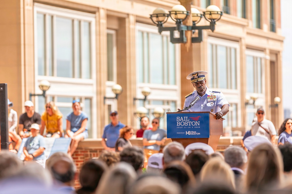 Sail Boston 2026 Opening Ceremony at Rowes Wharf