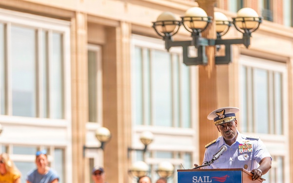 Sail Boston 2026 Opening Ceremony at Rowes Wharf