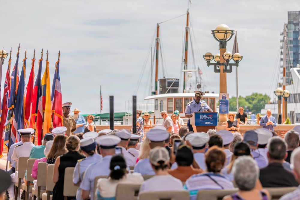 Sail Boston 2026 Opening Ceremony at Rowes Wharf