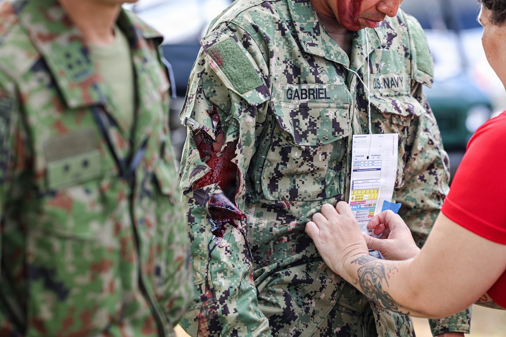 U.S. Military and partner nations participate in HADR exercise during RIMPAC 2026