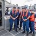 Deputy Commander, Coast Guard Atlantic Area tours Boston Harbor in support of Sail 250