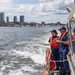 Deputy Commander, Coast Guard Atlantic Area tours Boston Harbor in support of Sail 250