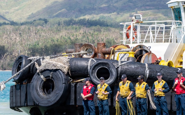 USS Tucson arrives at Naval Base Guam