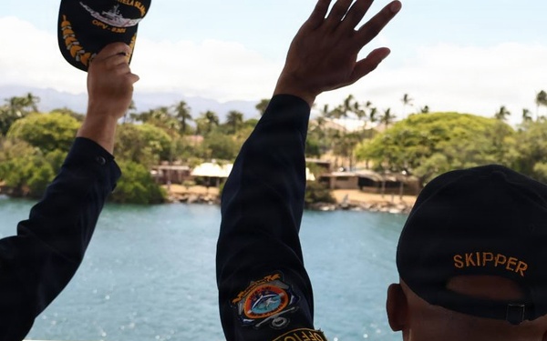 BRP Gabriela Silang sails for RIMPAC 2026 sea phase