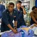 RIMPAC servicemembers conduct mass casualty drill Aboard USS Essex