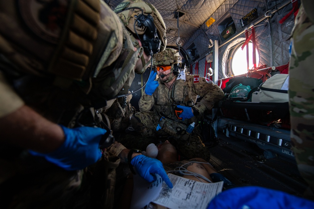 RIMPAC servicemembers Conduct mass casualty drill Aboard USS Essex