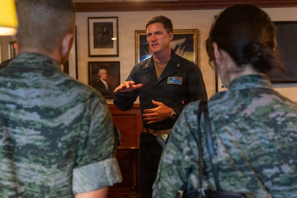 ROK Navy visits USS Theodore Roosevelt during RIMPAC 26