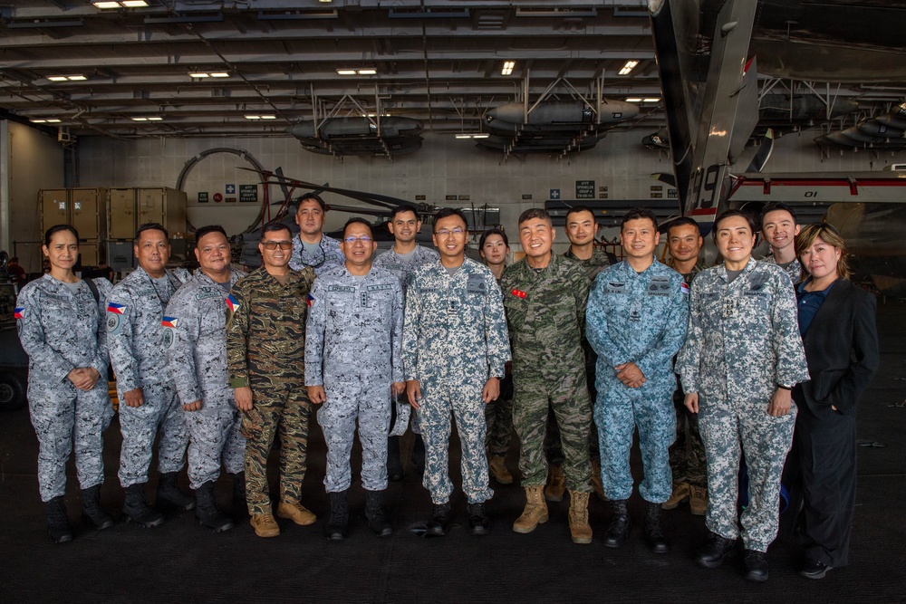 Partner navies visit USS Theodore Roosevelt during RIMPAC 26