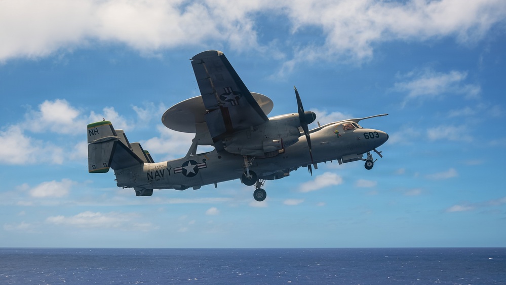 USS Theodore Roosevelt conducts flight operations during RIMPAC 2026