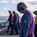 USS Mustin conducts an integrated training team drill