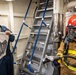 USS Mustin conducts an integrated training team drill