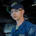 USS Mustin conducts bridge operations