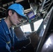 USS Mustin conducts bridge operations