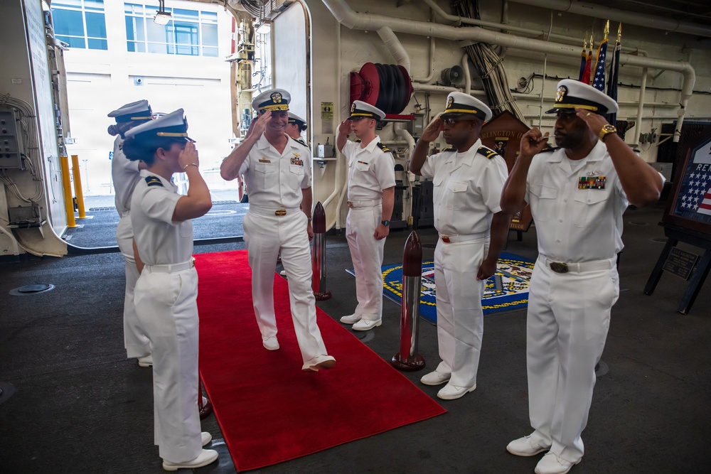 SAIL 250 Boston Welcome Reception aboard USS Arlington (LPD 24)