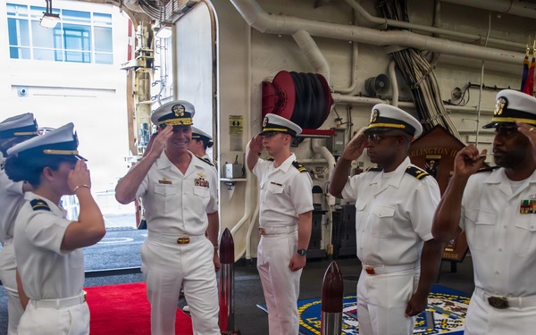 SAIL 250 Boston Welcome Reception aboard USS Arlington (LPD 24)