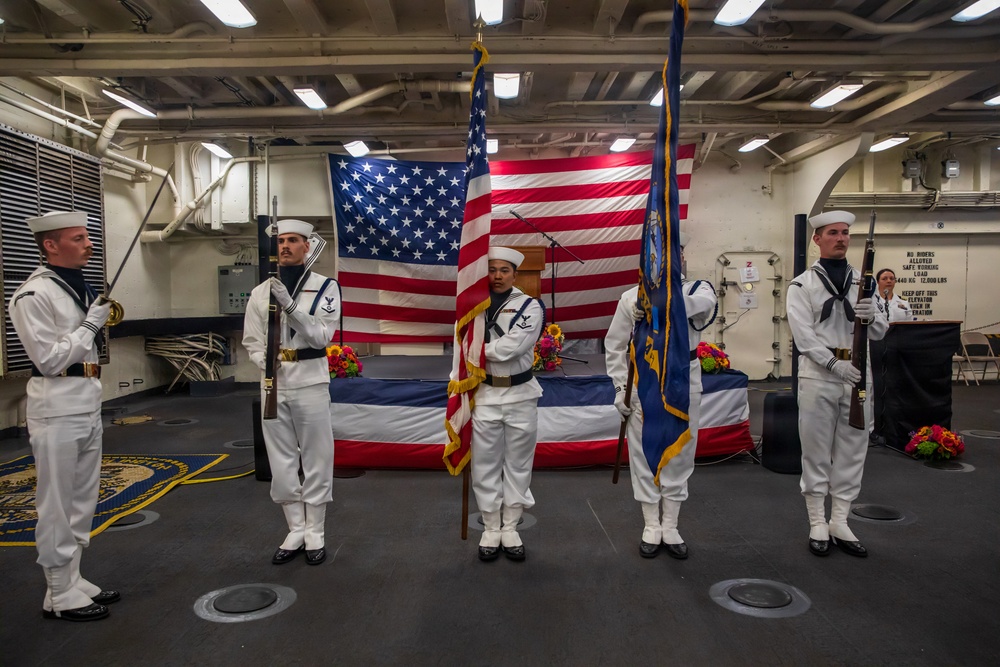 SAIL 250 Boston Welcome Reception aboard USS Arlington (LPD 24)