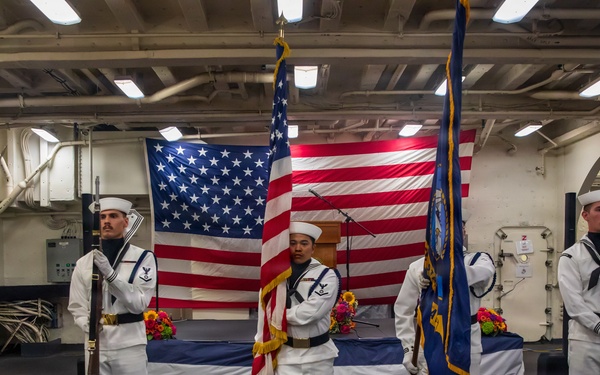 SAIL 250 Boston Welcome Reception aboard USS Arlington (LPD 24)