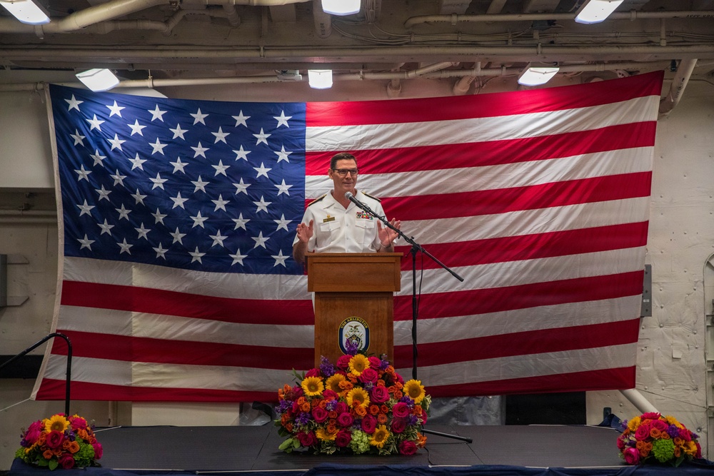 SAIL 250 Boston Welcome Reception aboard USS Arlington (LPD 24)
