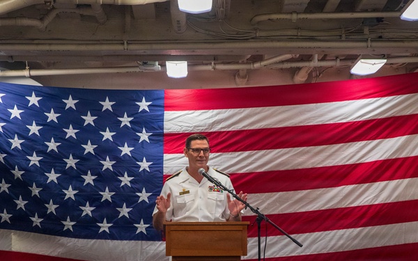 SAIL 250 Boston Welcome Reception aboard USS Arlington (LPD 24)