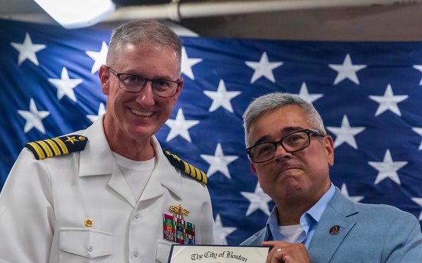 SAIL 250 Boston Welcome Reception aboard USS Arlington (LPD 24)