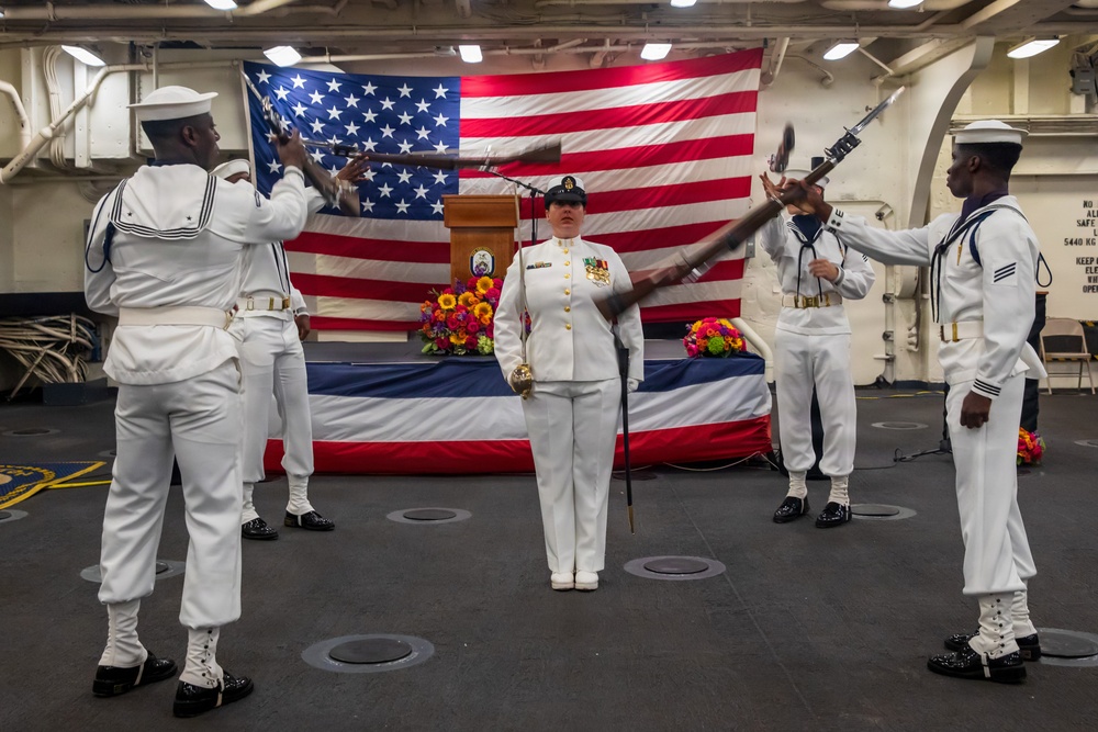SAIL 250 Boston Welcome Reception aboard USS Arlington (LPD 24)