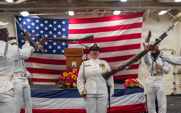 SAIL 250 Boston Welcome Reception aboard USS Arlington (LPD 24)