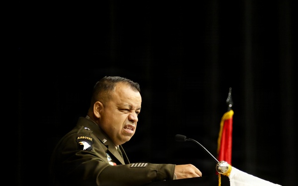 Brig. Gen. Jorge Fonseca Addresses 107th American Legion Department of Illinois Convention