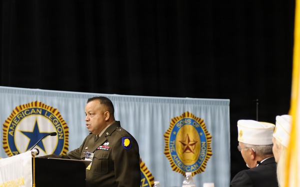 Brig. Gen. Jorge Fonseca Addresses 107th American Legion Department of Illinois Convention