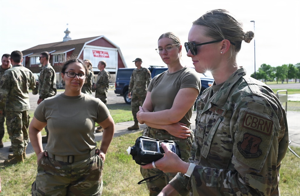 119th Wing Airmen Monitor MultiRAE