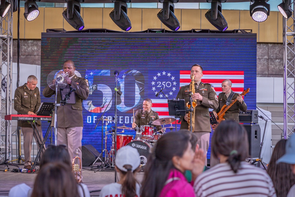 108th AB Performs for Freedom 250 Celebration